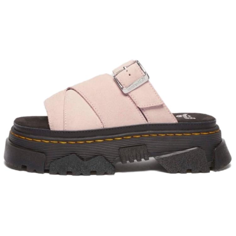 Dr. Martens Mattison Comfortable Simple Anti-Wear Slide Sandals Women Sandals Pink 41108650