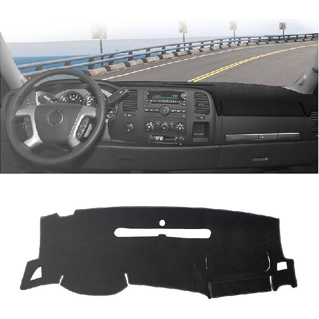 Flannel Dash Cover Dashboard Mat  Fit For Lexus IS250 IS350 2006 2007 2008 2009 2010 2011 2012 2013 Accessories Dash Mat Pad Carpet Protector Black