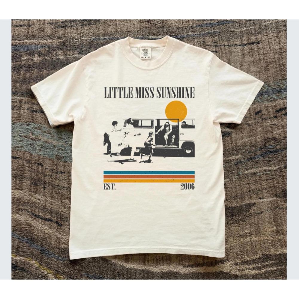 

Sunshine Little Beauty Movie T-shirt Comfortable Collar T-shirt Retro T-shirt Printed Pattern T-shirt Gift for Fans S
