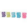 5Pcs Bear Stress Ball Squeeze Ball Mixed Color Soft Flexible TPR Stress Relief Slow Rising Stretchy Dough Balls for