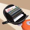 Portacarte Portafoglio Maialino Carino Pelle PU Portamonete con Cerniera Mini Porta Carte di Credito Organizzatore Carte a Fisarmonica Tasca Piccola Portafoglio per Donne Bambini
