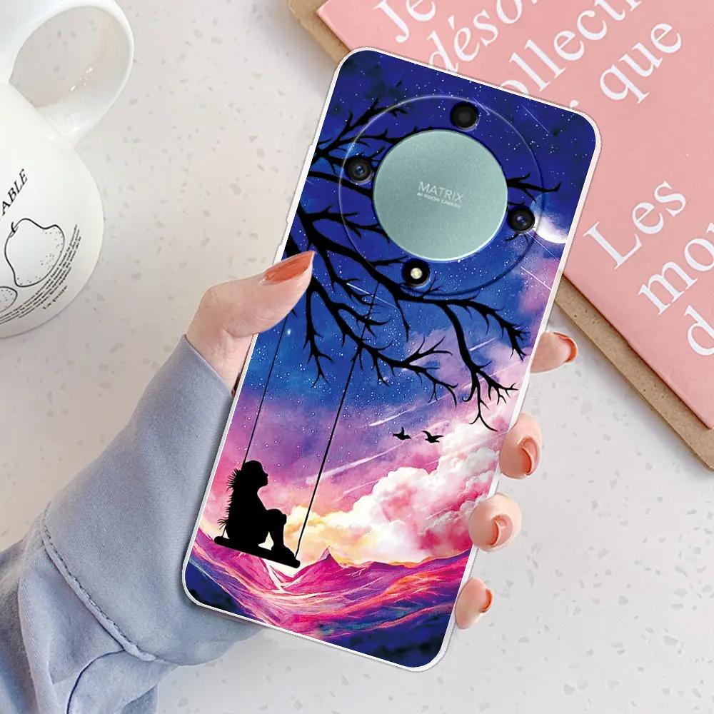 For Honor Magic5 Lite 5G Case Magic 5 Lite Cover Clear Soft Silicone Phone Case Fundas For Huawei Honor Magic 5Lite Coque Bumper