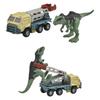 Matchbox Jurassic World Transporters Assortment Pojazd Dinozaur i Mini Pudełko Wiek Zabawki, Minifigurki, Samochody, Zestaw 8 Samochodów, Zestaw, 3+, Wielofunkcyjny,