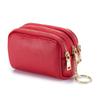 First layer cowhide change bag, mini cute ladies small wallet, multi-functional coin bag, zero + bag keychain.