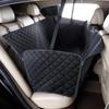 Pet Car Mat Dog Travel Car Rear Seat Protective Cover Waterproof Seat Cushion Rhombus Thickened Oxford Cloth Kennel