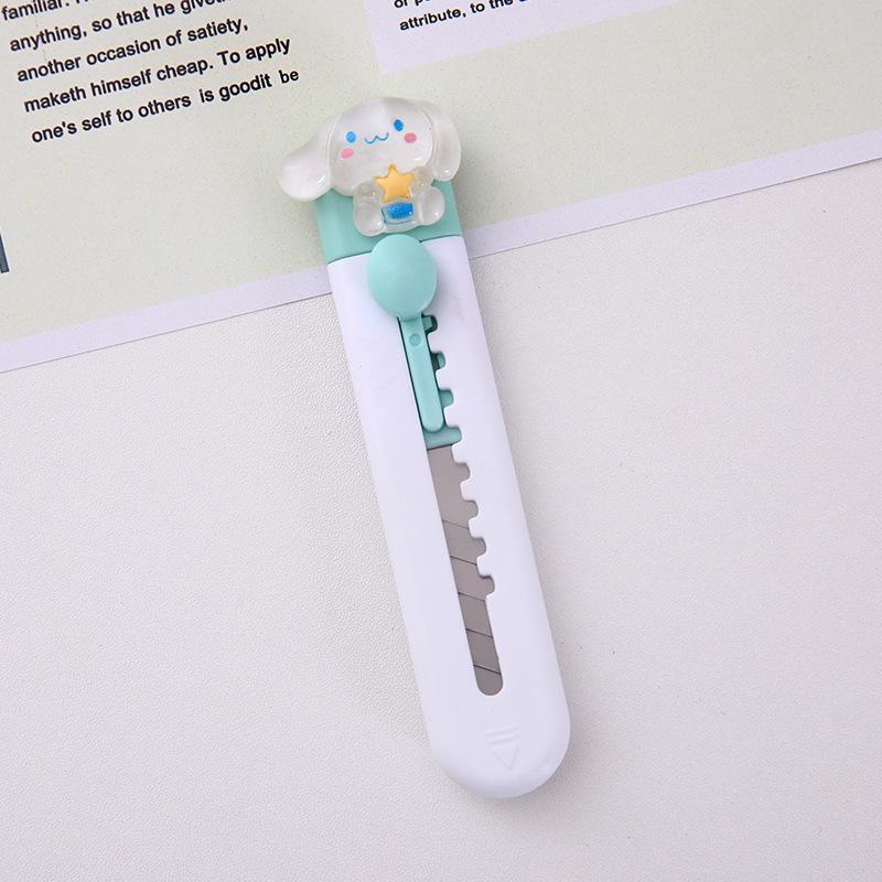 Cute Cartoon Craft Knife for Office & Study - Small Stationery Paper Cutting Tool