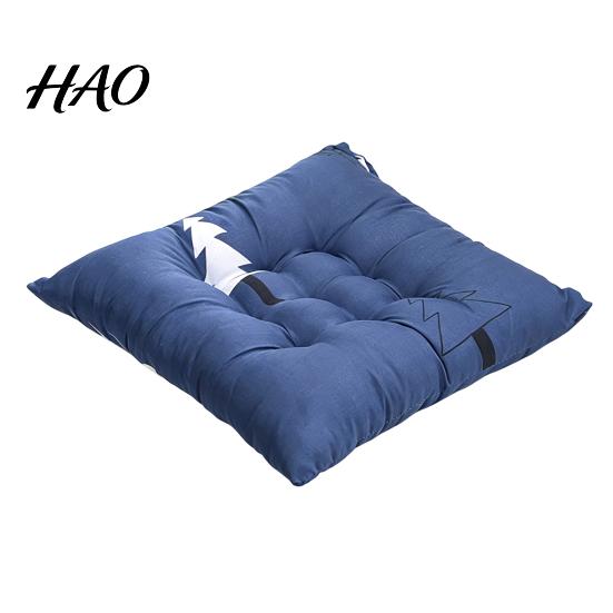 Comfortable Cushion for Tatami Mats Square Chair with Ties, Ultra Soft Seat Pad, Animal Flower Pads Kitchen Chairs Pattern, 15.75" X Dining