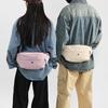 Cycling Chest Bag Solid Color Waist Bag Outdoor Large Capacity Crossbody Bag