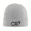 CR7 Football Soccer Power Knitted Hats Winter Beanie Graphic Men Women Headwear Caps