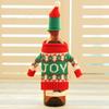 Decor Tableware Merry Christmas New Year Decor Wine Bottle Cover Champagne Bottle  Cover Christmas Decorations Party Supplies