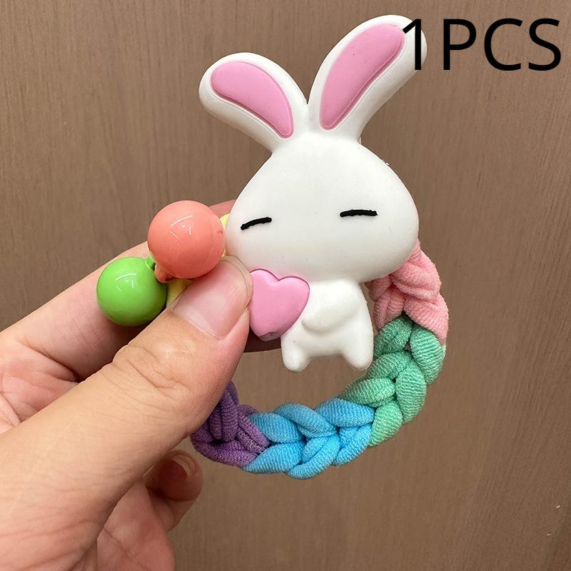 

Милые резинки для волос в виде животных, аксессуары для волос, эластичные мягкие резинки для волос, веревки для девочек-подростков, женщин, подарок на день рождения Rubber String