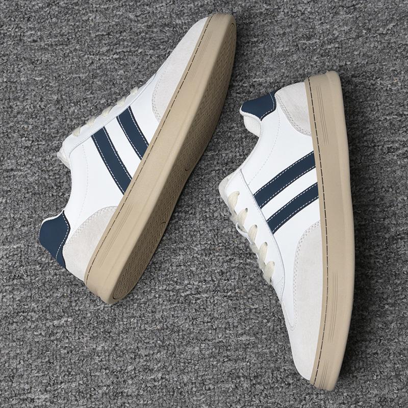 Fashion Fashion Men Genuine Leather Sneakers Anti Slip Comfortable Tenis Masculino Outdoor Skateboard Footwear Travel Sports Casual Shoe