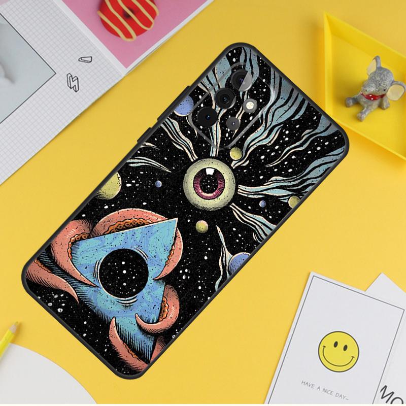 Augen Illustration Hülle Für Samsung Galaxy A54 A34 A14 A56 A52 A53 A16 A26 A36 A55 A35 A15 A32 A12 A33 A13 A17