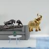 Modern Feng Shui Animal Sculpture Cow Cattle Elephant Figurine Resin Art Crafts Decorative Statue