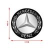 Adesivo per Auto Per Mercedes Benz 4 Pezzi Tappo Centrale Mozzo Ruota Auto Adesivo Emblema Metallico Adesivo Per Mercedes-Benz AMG C450 C200 C220 C25