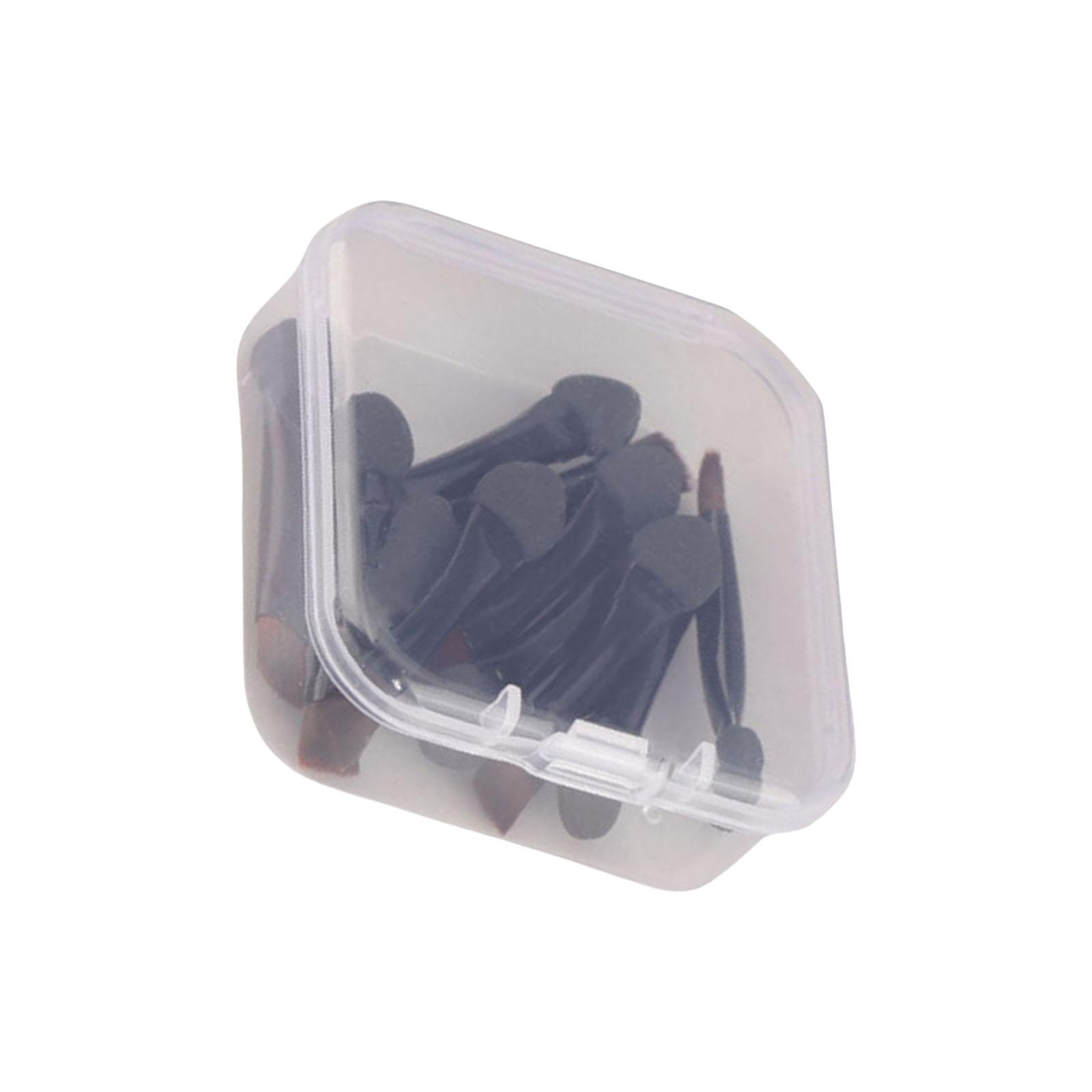 

10 шт. Маленький набор кистей для макияжа, аппликаторы для теней, спонжи для макияжа, двухсторонняя кисть для теней для женщин и девочек S