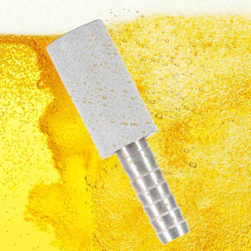 Stainless Steel Diffusion Stone Aeration Carbonating Stone Beer Bar Accessories (2 Micron)
