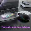 Pc Gamer Wireless Bluetooth Silent Mouse For MacBook Tablet Computer Laptop PC Mice Slim Quiet 2.4G Wireless Mouse Portable