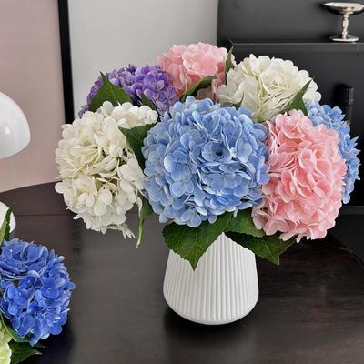 51cm DIY Eleganter Brautstrauß Hochzeit Simulierte Hortensienblume Heimdekor Künstliche Pflanze Landschaft Künstlerisch Mehrfarbig