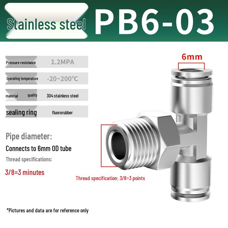 

Jingyuheng Stainless Steel Pneumatic Quick Connect Fitting