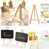 10 x Mini Little Small Wood Chalkboard Display Easel Party Sign Photo memo Holder Place Card Name Card
