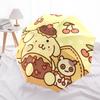 1pc Cherry Delight: Cute Umbrella with Cherry Print Automatic Opening/Closing Umbrella - Auto Open Close, Foldable Design, Outdoor Use, Gift for Fans