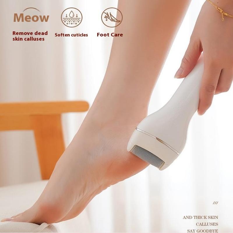 Electric Foot Callus Remover Usb Charging Foot Scrubber File Portable Waterproof Foot Filer Pedicure Tool For Dry And Crack Feet