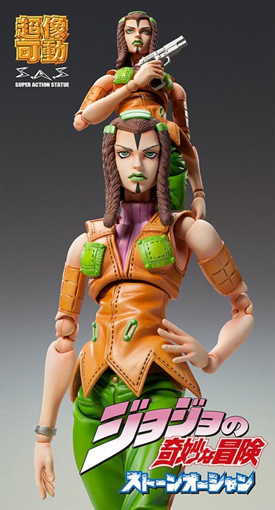 Super Action Statue Bizarre Part 6 Hermes Costello Designated Approximately 160mm PVC ABS Painted Action Figure "JoJo's Adventure" 73. (Hirohiko