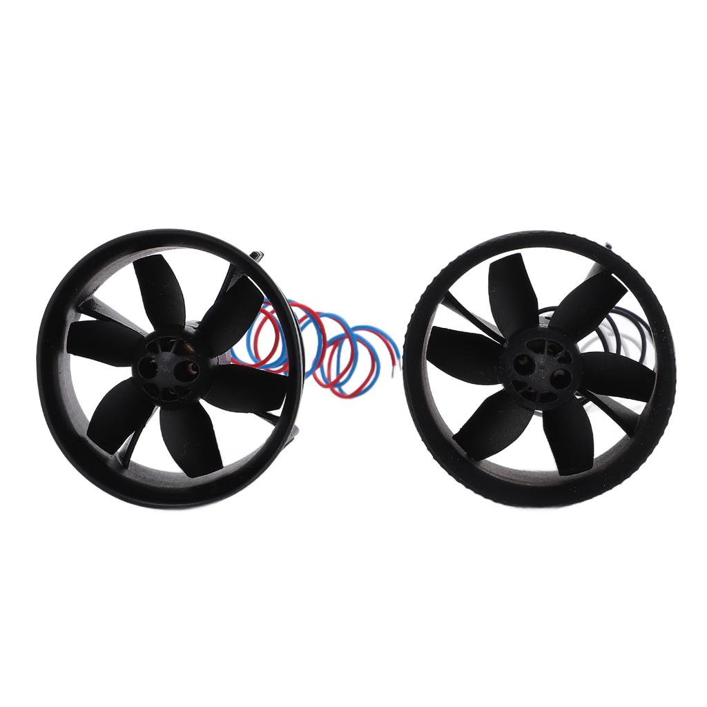 2Pcs RC Duct Good Coordination Stable Strong Power High Efficiency Propeller Kit Set for Power Ducted Aircraft