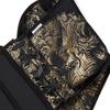 Vintage Jacquard Strapless Corset Top Heart Shaped Waist Cincher