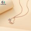 Love Butterfly Custom Name Pendant Pendant Necklace Stainless Steel Initial Necklaces Women 'S Necklaces Any Font Necklaces Best Souvenir GiftTrendy