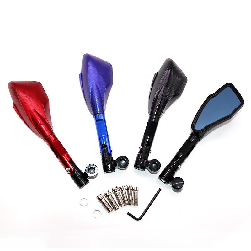 

Universal CNC Aluminum Rearview Mirror for Niu U+ N1S Electric Motorcycle серебряный