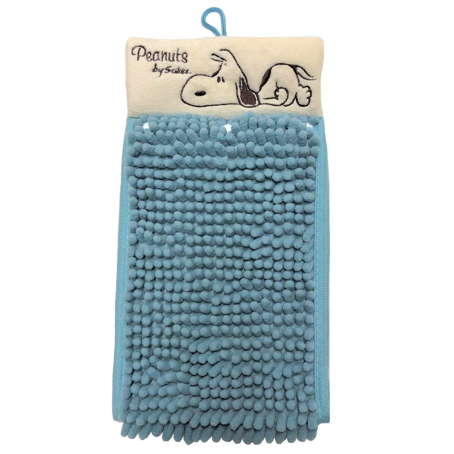 

Senko Snoopy Break Dry Mop, Blue, Hand Towel, Absorbent, Quick-Drying, Microfiber, 63837