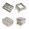 2005 Model Multi-functional Stainless Steel Mess Kit for Outdoor Cooking, Picnics, Rice Steaming, and Camping.