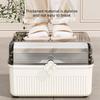 3 Layers Large Capacity Family Medicine Organizer Storage Box Portable First Aid Kit Medicine Container Emergency Pharmacy Box