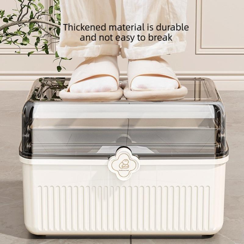 3 Layers Large Capacity Family Medicine Organizer Storage Box Portable First Aid Kit Medicine Container Emergency Pharmacy Box