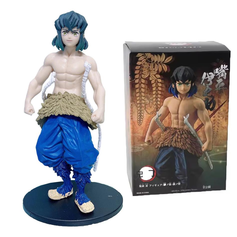 Anime Figure Demon Slayer Action Figure Toys Kimetsu No Yaiba Doll Tanjiro Nezuko Zenitsu Figurine Inosuke Warrior PVC Model Toy