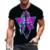 Men's 3D Printed Cartoon Tshirt Anime Dragon Ball Z Tshirt Summer Harajuku Men Goku Clothes Super Saiya Short Sleeve T-shirt