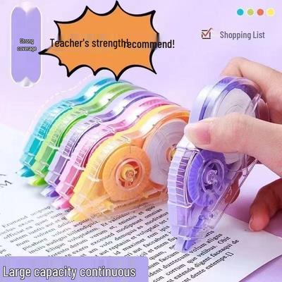 Morandi Silent Correction Tape for Students, Large Capacity, Long-Lasting
