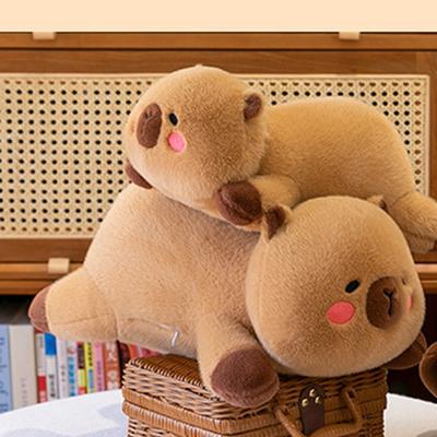 Soft Capybara Plush Doll Fluffy Capybara Stuffed Doll Creative Capybara Plush Toy  Children Girl