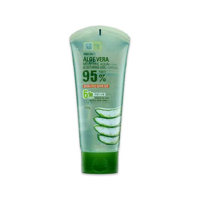 Welcos Kwailnara Aloe Vera Moisture Aqua Soothing Gel 150g, 300g (7 Options) - DAISO # 150g x 1pcs