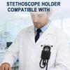 Stethoscope Storage Case With Comfortable Metal Core Clip For Doctors Nurses And Students