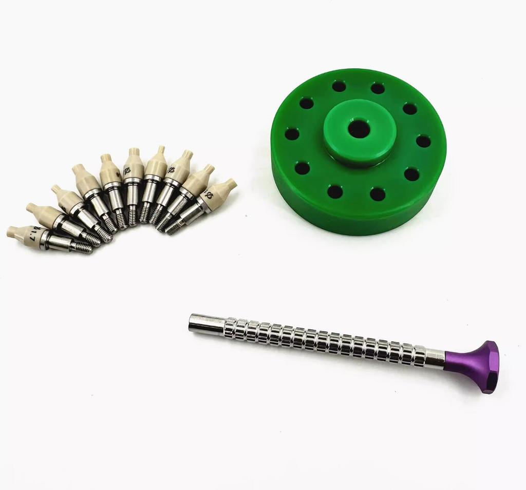 Peek inzetnaalden Horlogewijzers Plaatsingsgereedschap Verschillende Maten Zetpers Perser Setter Horlogereparatiegereedschap installatiepin