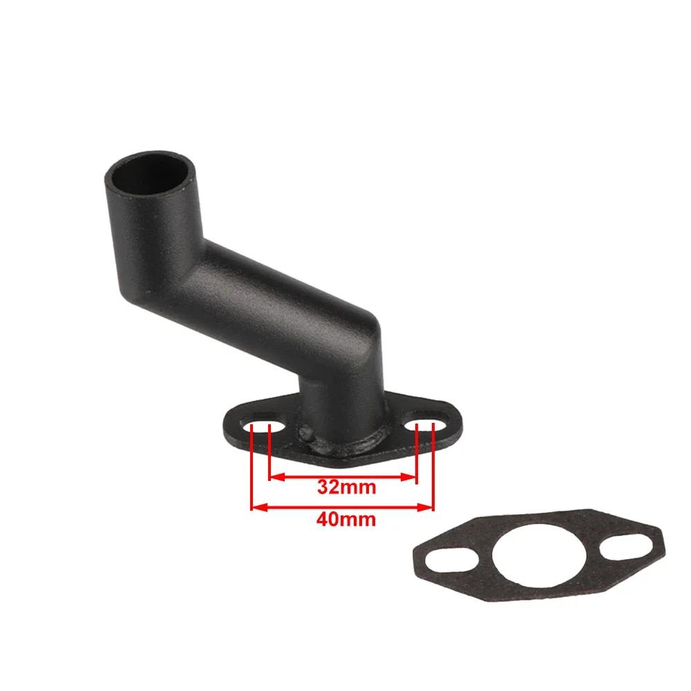 OPGT 32mm/40mm Carburetor Intake Manifold w/Gasket For 49cc 60cc 66cc 80cc 2-Stroke Engine Motor Motorized Bicycle Bike Parts