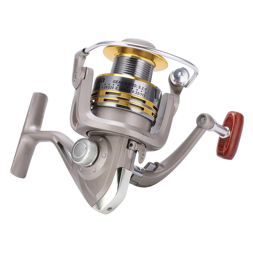 GS4000 Spinning Reels Smooth Powerful Metal Spinning Fishing Reel for Saltwater Fishing