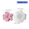 Beginner Friendly Silicone Mould For Crystals Flower Decorations Crafting Home
