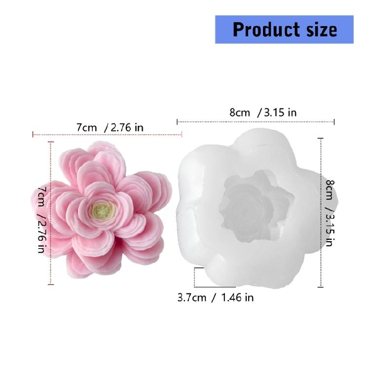 Beginner Friendly Silicone Mould For Crystals Flower Decorations Crafting Home