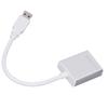 USB 3.0 to HD Multimedia Interface Adapter Aluminum Alloy Free Drive USB to HD Output Converter for Laptops Silver