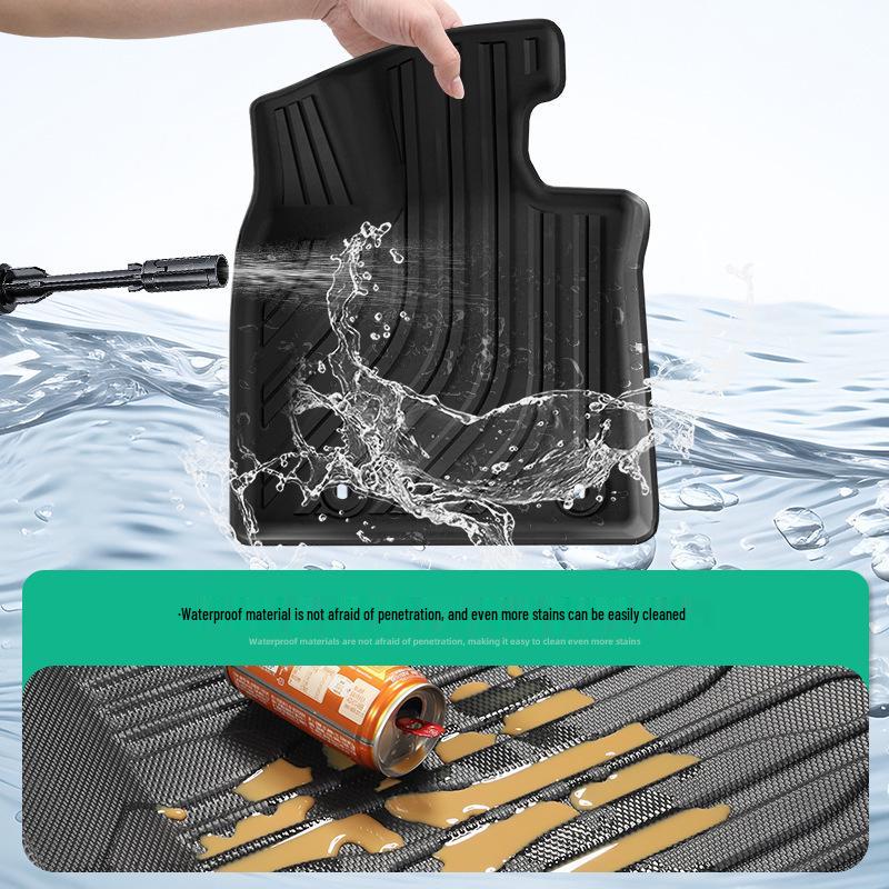 Custom TPE Floor & Trunk Mats for Toyota BZ5 - Stain-Resistant & Waterproof.