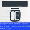 For Ford Equator Sport Territory - Anti-scratch Sticker Car Interior Center Console Transparent TPU Protective Film